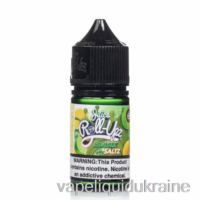 Vape Ukraine Lemon Lime Soda - Juice Roll Upz Remix Salts - 30mL 25mg